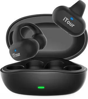 iTour Translation Earbuds Real Time, Two Way Translator Earbuds in 127 Languages Online, Audio & Video Subtitle Translation, Languages Translator Device with iTourBuds APP