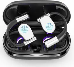 AI OWS Language Translator Earbuds, Real-Time 3-in-1 Translation Earbuds 144 Languages & Accents, Translation Device for Travel Business Learning,Black