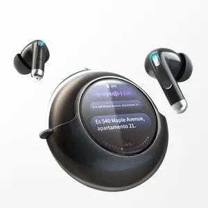 Real Time AI Translator Earbuds: Phone Calls, Video Calls Earphone Translator, 150+ Languages 2-Way Translation Device for Translating Meeting, Conversations & Messaging Apps