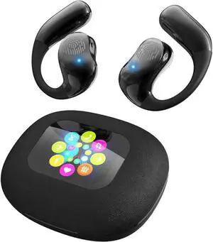 AI Language Translator Earbuds 144 Languages 8 Offline Modes OWS Touchscreen HD Sound iOS Android Compatible Long Battery Life Ideal for Travel Business Black AI Language Translator Earbuds 144 Languages 8 Offline Modes OWS Touchscreen HD Sound iOS Android Compatible Long Battery Life Ideal for Travel Business Black
