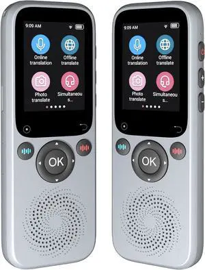 Language Translator Device, Supports Real Time Translation Device in 138 Languages, AI Translator with ChatGPT, Online/Offline/Photo/Voice Traductor, Portable Translator for Business & Study & Travel