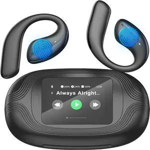 PAXA Ai Translator Earbuds 3-in-1 135 Language Translator Earbuds Bluetooth 5.4 Translation Headphones 4 Translation Modes Long Battery Life for Business Travelling,Black