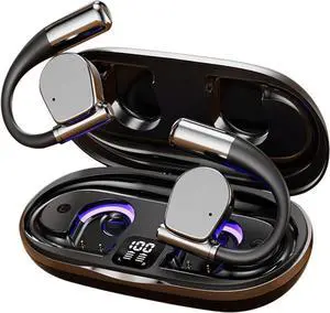 AI Real-Time Translation Earbuds for iPhone & Android - 144 Language Wireless Translator Headphones, 3-in-1 Bluetooth Earbuds with Portable Charging Case for Travel, Business, Learning