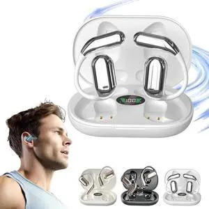 Aviorra Ai Translator Earbuds, Verbabuds Ai Translator Earbuds Real Time, Earbud Translator in Real Time, Multi-Language Smart Translation Bluetooth Headset, 144 Ai Language Translator (White)