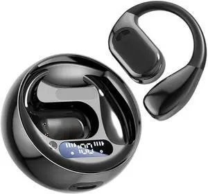 M76 Language Translator Earbuds, 133 Languages Real Time Translation Device TWS, Noise Reduction AI Online Instant Voice Translator for Travel, Business (Black)