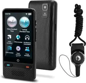 Language Translator Device - Real Time Translation Device with138 Languages, ChatGPT AI Translator, Offline Recording Photo Enter Translation for Meeting Travel Learning