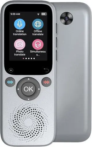 Language Translator Device No WiFi Needed, Two-Way Instant Translator Device,138 Languages Translator,chatgpt/Online/Offline/AI/Photo Translation Device,Suitable for Business Travel Learning
