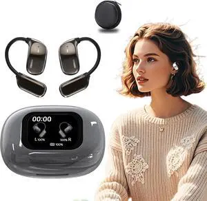 Lingo Plugs Translator Earbuds, Lingo Ear Plugs, LingoPlugs AI Pro Translation Earbuds, 2025 New AI Language Translator Earbuds 144 Languages, Translation Device for Travel Business Learning (Gray)