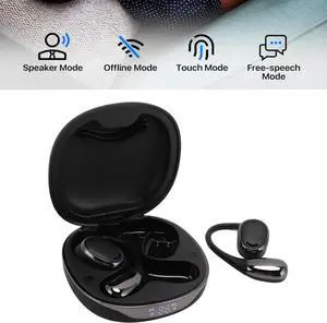 M70 Translation Earbuds on Ear, Language Translation Device, 74 Languages & 70 Accents Translation in Real Time, Supports Offline Language Translation (Black)