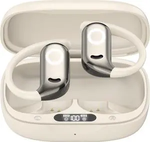 AI Translation Earbuds, 3-in-1 Multilingual Communication Wireless Earphone, Real-Time Translator for 144 Languages & Dialects, Suitable for Global Business, Tours and Studies, White