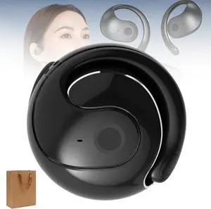 Wavves Earbuds, Wavves Ai Earbuds, Globify Ai Translating Earphones, T26 Pro Wireless Ows Bluetooth 5.4 Earphones Real Time (Black)