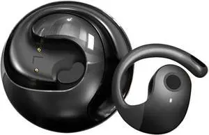 Shiftalter AI Translation Wireless OWS Bluetooth5.4 Earphones, Wireless Bluetooth Translation Earbuds, High Precision Ai Headphones Language Translation Support 75 Languages (Black)