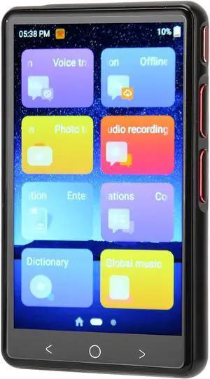 P40 4inch Touchscreen Smart Languages Translator Device, 135 Languages Two Way Instant Translator Device Support Online, Offline, Image Translation