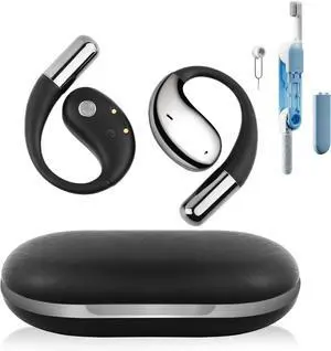 Translation Earbuds: 3-in-1 Language Translation Device 144 Languages & Accents and 8 Offline Translation Packs HD Sound Quality Long Battery Life, Ideal for Travel Business (Black)