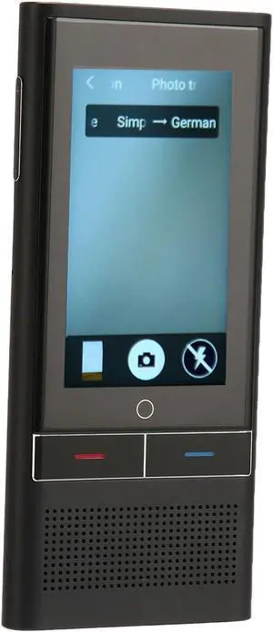 Z6 Language Translator Device, 138 Languages Mini Translator Device No Needed, 3.1 Inch Touchscreen Smart Translations in Real Time AI Voice Translator for Travel Business