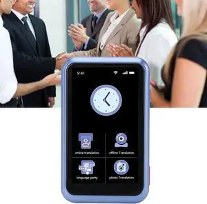 Language Translator Device 4G Portable Ai Voice Instant Two Way Real Time Online 138 Language Translator with 3 Inch Touch Screen