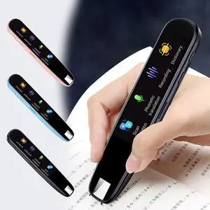 Translation Pen,Reading Pen for Kids Adults,Translator Pen for Dyslexia,112 Language Translation Scanning Reading Pen,Text to Speech Reader,Travel Translator Pen,School Supplies College (BK)