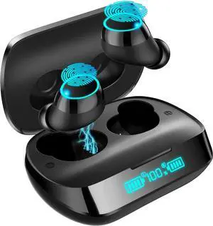 Ai Translation Earbuds Real Time, in-Ear Language Translator Earbuds with 144 Language, 15-20 Days Playtime Translation Headphone for Sports/Travel/Learning, Black (No Subscription Fee)