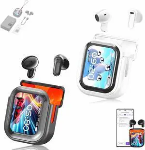 NE20 Earbuds,NE20 AI Translation Earbuds Real Time,Bluetooth V6.0 Earphones,OWS LCD Touch Screen Sport Wireless Headphones,140 Two-Way Language Translator Earphones,IPX6 Water-Resistant(2pcs#Mix)