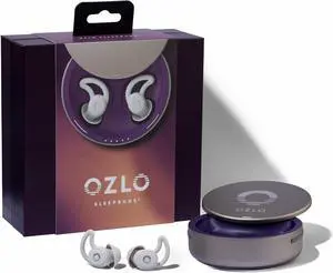 Ozlo Sleepbuds® | Comfortable Side Sleeper Headphones | Up to 10 Hours of Bluetooth LE Streaming | Science-Backed Sleep Sounds | Snore Blocking Comfortable Earbuds