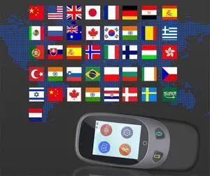 Smart Voice Translator - rts 4G WiFi, Bilingual Real-time Instant Language Translation, rts 41 Languages, Suitable for Learning, Travel, Shopping, and Business.