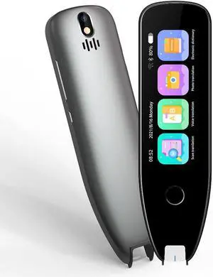 Portable Scanning Dictionary Pen - Multi-Lingual Voice Translator with Smart Photo Translation for Study, Work Independence