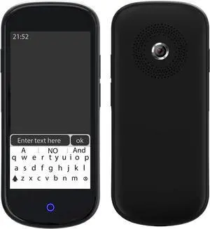 Instant Language Translator Portable Photo Scan Translation ligent Voice Translation Device 109 Languages with Recording Translation 4-inch Touchsn 4G WiFi/Offline (A)