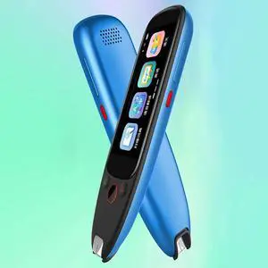 Real-Time Scanning Dictionary Pen - 112 Language Translation Reading Pen with 3.5 Inch Sn, Foreign Language Voice Translator, Offline WiFi, and Electronic Dictionary (B)