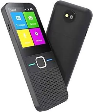 Portable Translator Device, Language Translation with Camera, WiFi/Hotspot Smart Voice Two-Way Translator, 2.4 Inch Touch Sn, rts 83 Languages for Travel and Business