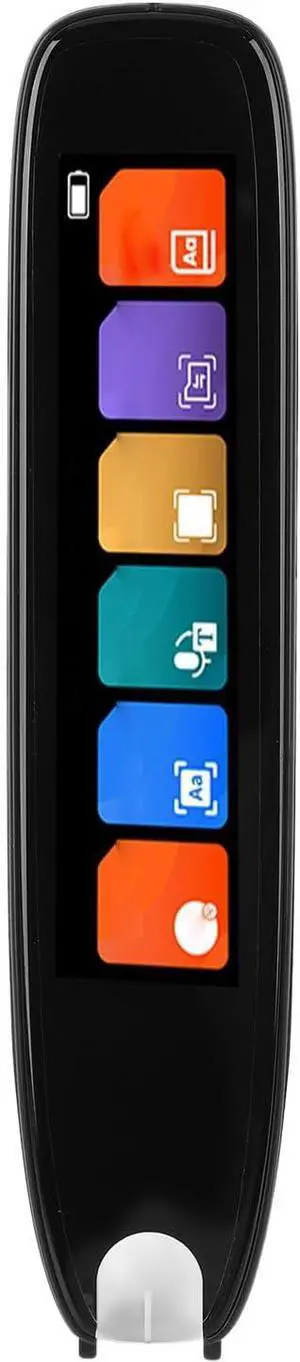 Translation Pen, Translator Pen Reading Tool, Language Translator Smart Pen with 142 Languages Online Voice Translation Scan Reader, Type C Charging