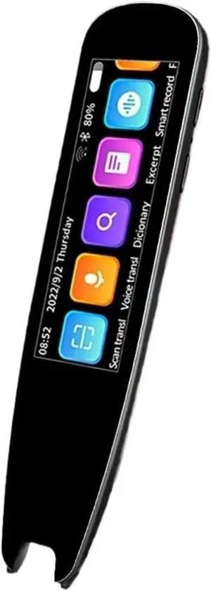 Language Translator Device, HONGTOP Smart Multifunction Translation Real Time Languages Translator Business Dictionary Pen Voice Scan Translator Pen for Business Learning Travel Language Translator Device, HONGTOP Smart Multifunction Translation Real Time Languages Translator Business Dictionary Pen Voice Scan Translator Pen for Business Learning Travel