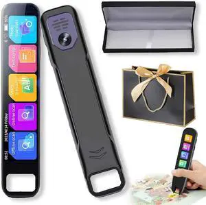 Chat Gpt Pen, Pen Gpt, AI Pen, Scansense AI Scanning Smart Pen, Instant Answers, Offline Translation, Instant Ai Answers for Math, History & More,Offline Translation (Black)