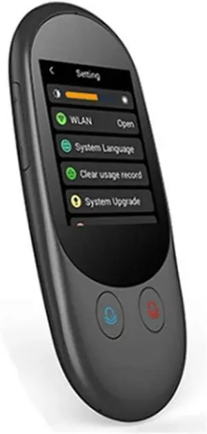 Language Translator Device, Smart Instant Voice Translator Offline rt 126 Languages Real-time Multilingual 1GB+4GB Portable Translation Tool for Business Learning Travel