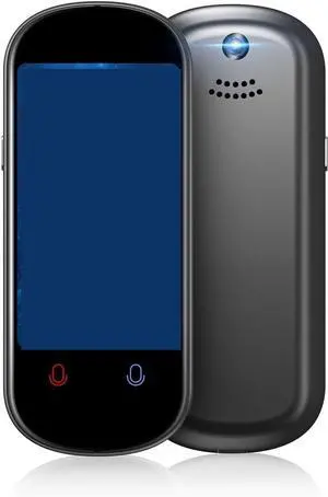 Instant AI Voice Translator Portable 3.1 inch Touch Sn Real Time Translator with Recording Photo for Travel Learn Meeting for Business Learning Travel
