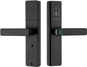 Smart Lock Fingerprint Door Lock with Touch Screen Password Electronic Locks, (No APP Control)