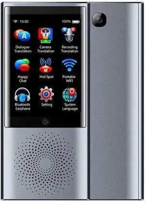 Language Translator Device with 2.8" Touch Screen, Offline & Real-Time Voice Translation in 45 Languages, Photo Text Translator, Portable 4G for Travel Business