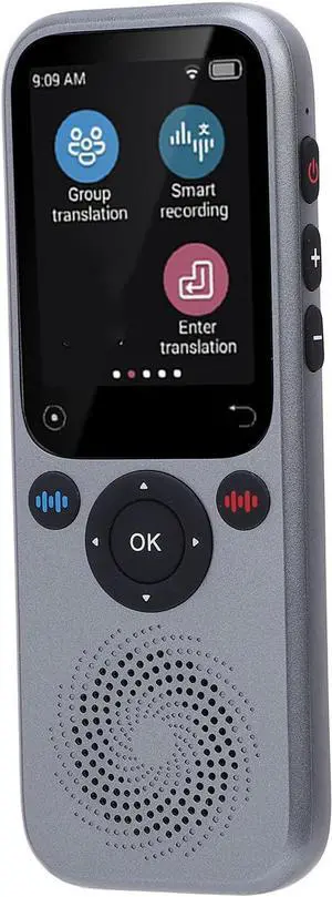 Language Translator Device, 2 Inch Touch Sn Touch Sn, 138 Languages Instant Translation, rt Online Offline Photo Translation, for Travel Business