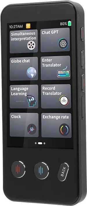 Voice Translator, Language Translation Device rt Unit Conversion for Business Learning
