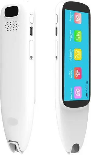 Bolígrafo de traducción de diccionario con pantalla táctil LCD de 3,51 pulgadas Escáner multilingüe Compatible con 112 idiomas Traducción fonética chino/inglés/japonés/coreano y compatibilidad con