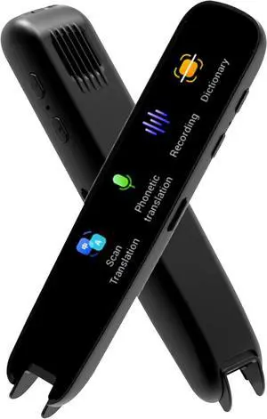 Translation Pen, 3-in-1 Online/Offline/Voice Translator Pen with Electronic Dictionary and Recording, HD Multi-Language Translator Device for Shopping, Ordering, Traveling Translation