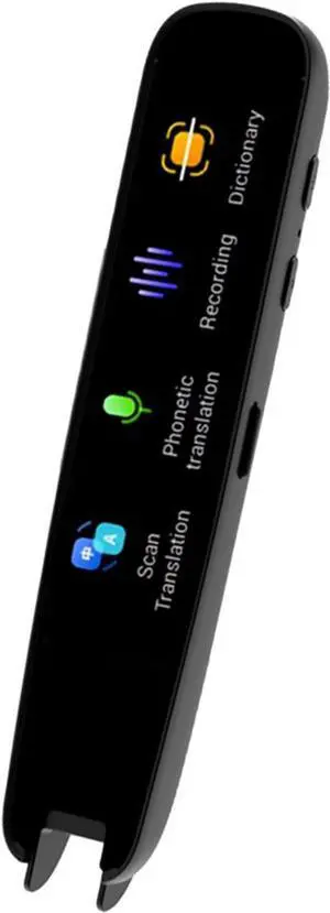 Scan Reader Pen Language Translator Device, Extensive Words Database High Accuracy Recording Translator Pen with 117 Languages Online Translation Support Scan Reader Pen Language Translator Device, Extensive Words Database High Accuracy Recording Translator Pen with 117 Languages Online Translation Support