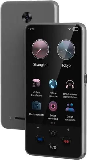 Language Translator Device, Portable Translator 138 Language Smart Recording 19 Offline in Real Time Voice Photo Group Translation for Business Learning Travel