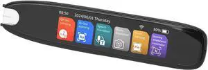 Reading Pen:3.7 Touchsn Portable Translator for Quick Language Learning,Travel and Study