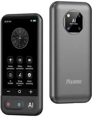 Language Translator Device, Two-Way AI Voice Translator for Voice/Text/Offline/Photo Translation 150 Language Online Translation Portable Tow Way Translator Device for Business Learning Travel