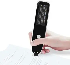Smart Scanning Translation Dictionary Pen Portable Instant Voice Translator Reading Pen Scan Text and Translate rt Offline WiFi 113 Language Electronic Dictionary,