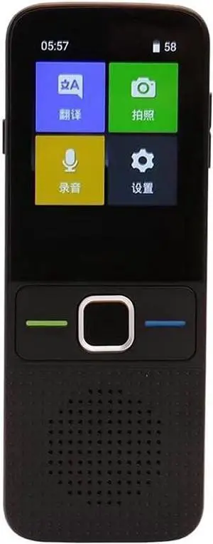 T10 Offline Translator Real-time Language Translator 137 Languages Portable Smart Voice Translator for Sp Learning Travel Hello Elegant Vision