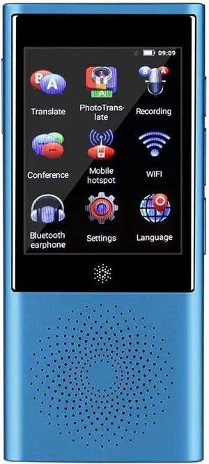 Smart Instant Voice Translator, with 2.8Inch Touch Sn Language Translator, with 45 Languages Translate in Two-Way, Photo Translator, for Shopping Business and Learning