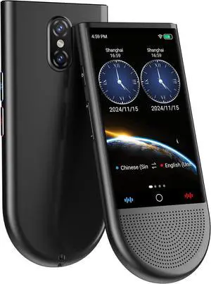 Language Translator Device:Portable 148 Languages Real Time Two Way Translator with Voice Text Photo Translation