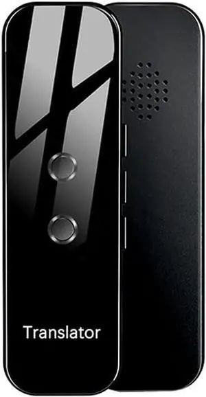 Smart Voice Translator Smart Instant Real Time Voice 70 Languages Travel Business Translator (Color : Black) (Grey) Vision (Black)