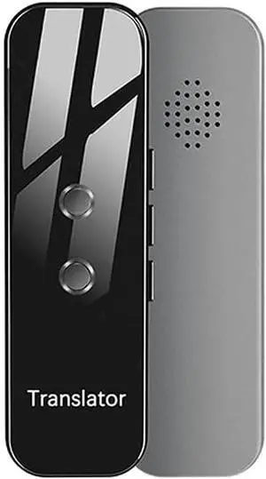 Smart Voice Translator Smart Instant Real Time Voice 70 Languages Travel Business Translator (Color : Black) (Grey) Vision (Grey) Smart Voice Translator Smart Instant Real Time Voice 70 Languages Travel Business Translator (Color : Black) (Grey) Vision (Grey)